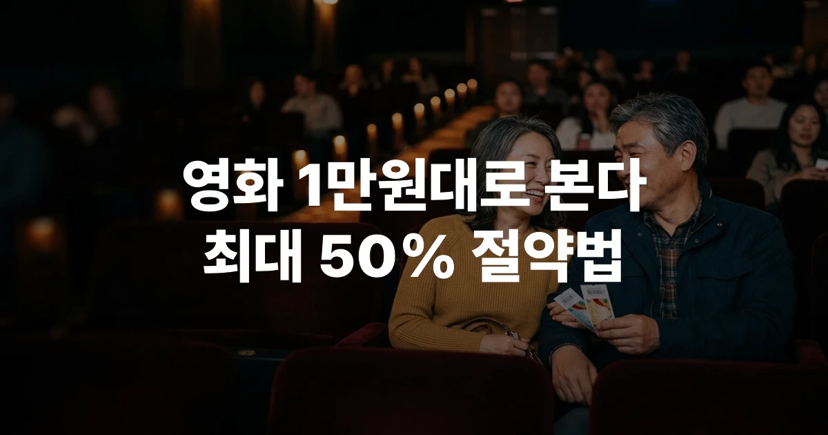 2026년 CGV 할인 카드 혜택 비교 — 통신사·신용카드·조조 할인 총정리