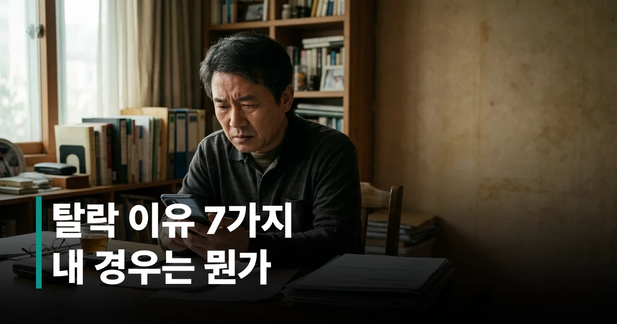 중년 남성이 스마트폰으로 고유가 지원금 대상자 여부를 조회하는 모습