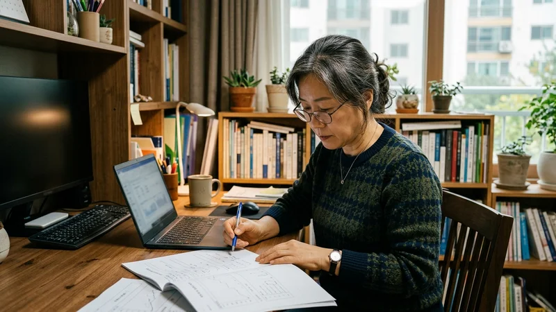 경기도 청년포털에서 청년기본소득 온라인 신청 화면을 보는 모습