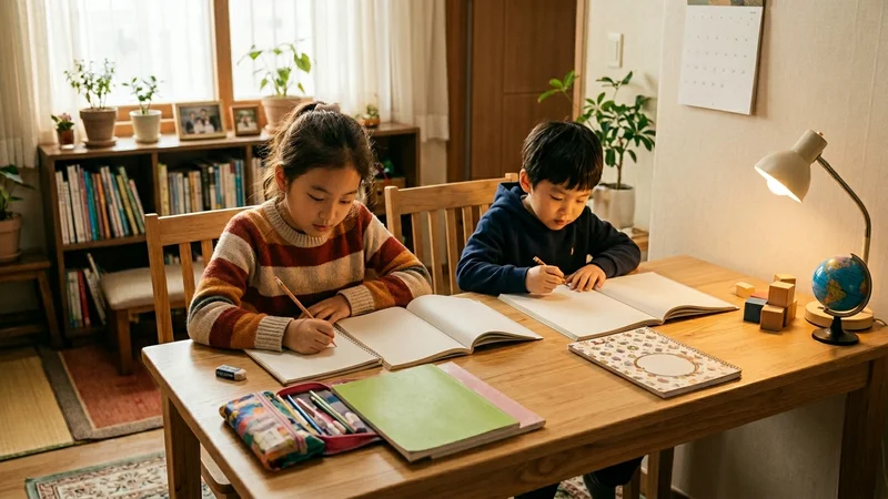 가족센터 방문 신청 절차를 안내 받는 다문화가족