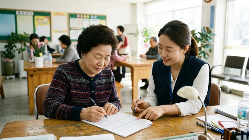 독거노인 냉방비 지원 에너지바우처 신청 방법 안내 이미지, 주민센터 방문 및 복지로 온라인 신청