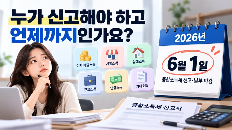 누가 신고해야 하고 언제까지인가요?