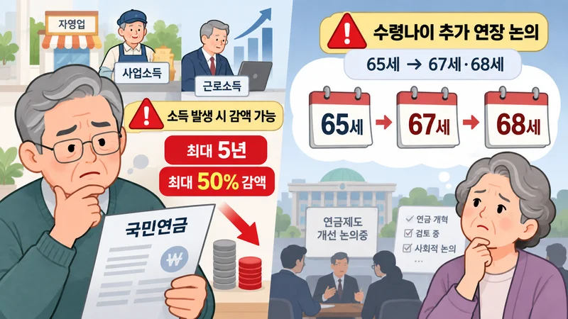 국민연금 수령 시 주의해야 할 두 가지 사항