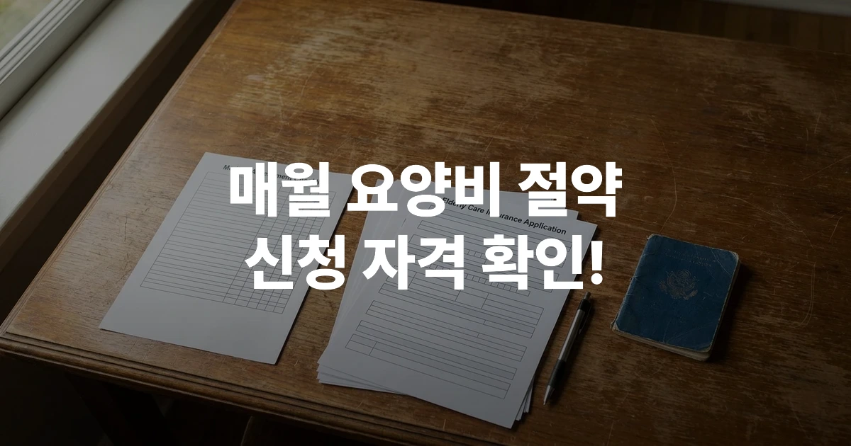 2026 장기요양등급 신청 절차와 필요 서류 안내 자료