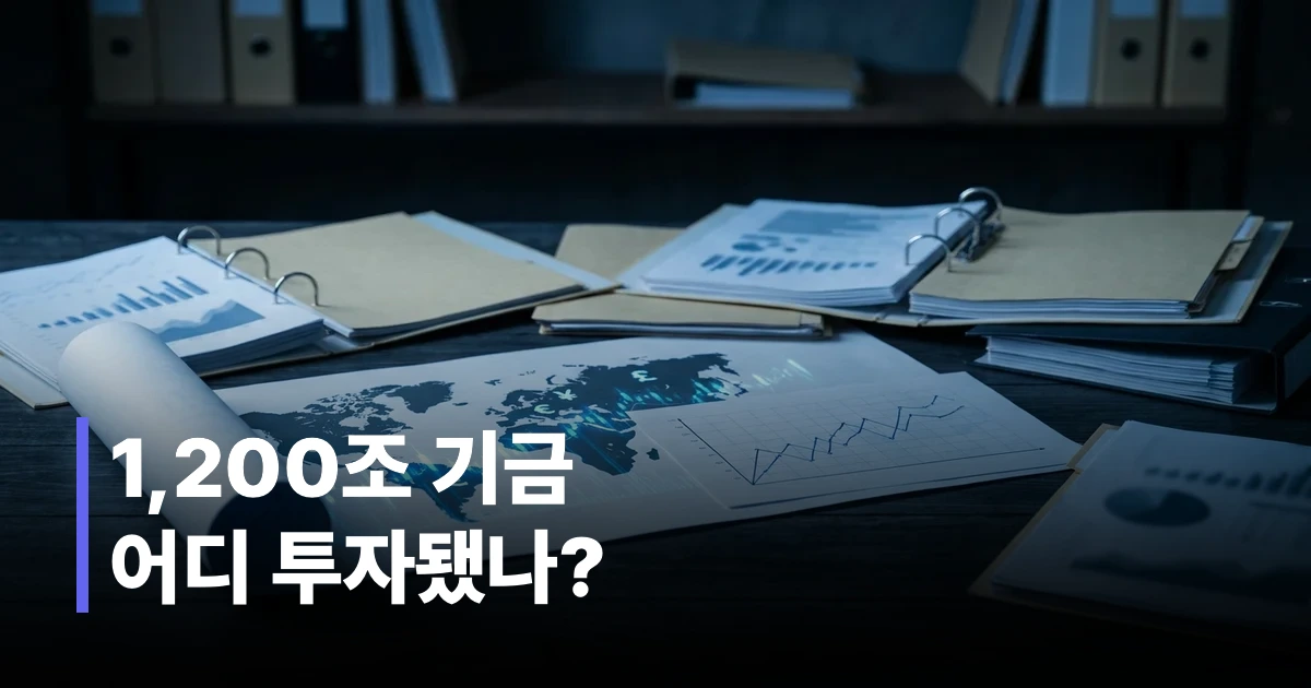 국민연금 해외투자 글로벌 포트폴리오 분산 투자 현황 도표