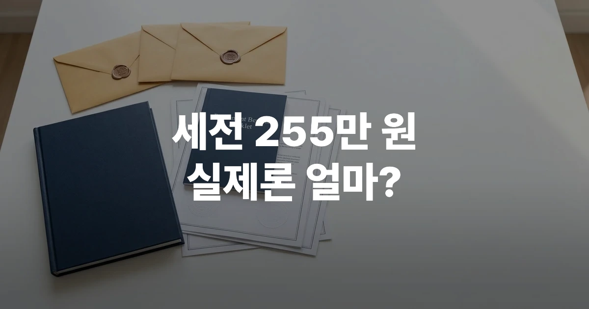 공무원연금 수령액 계산 서류와 연금 통지서