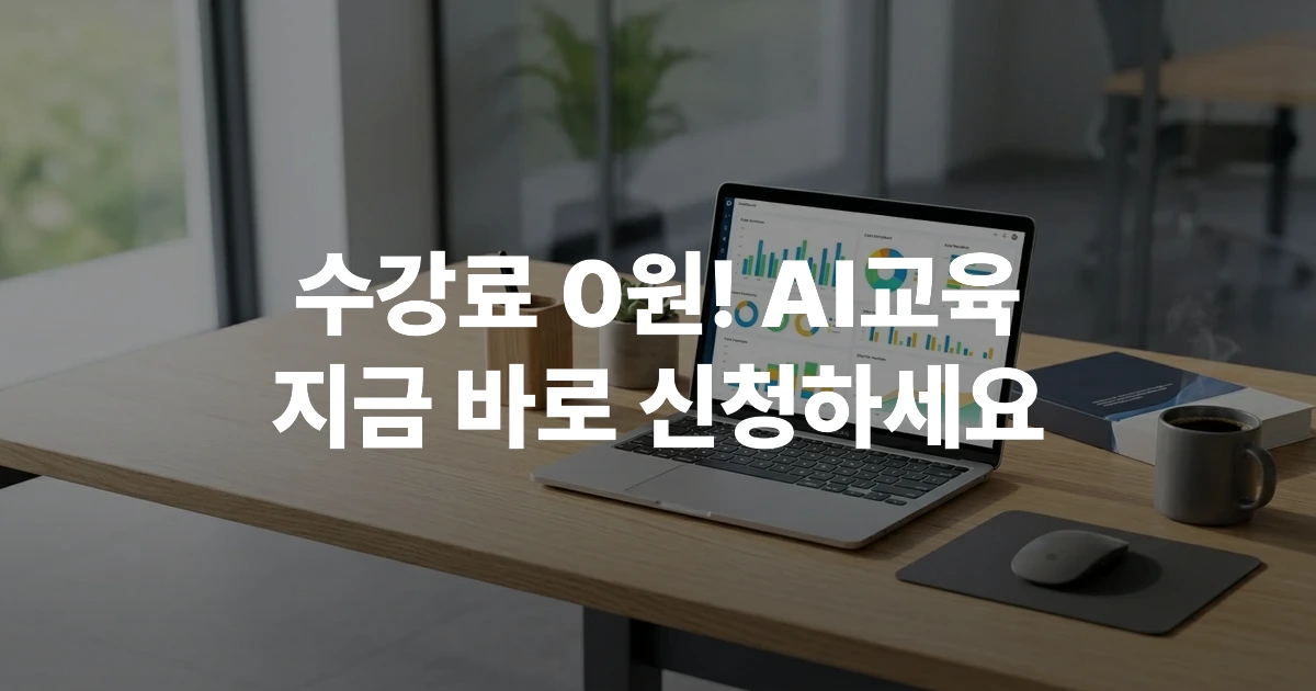 2026년 디지털배움터 무료 AI교육 및 스마트폰 기초 수강 신청 안내 대표 이미지