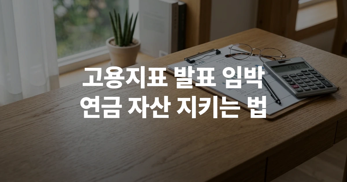 안정적인 은퇴 생활을 위해 책상 위에서 노후 연금 포트폴리오와 자산 배분 계획을 검토하는 보고서 문서 이미지