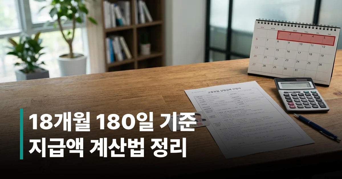 고용센터 창구에서 실업급여 신청 서류를 작성하는 모습
