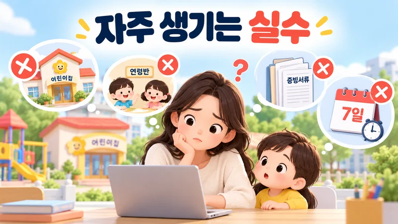 자주 생기는 실수
