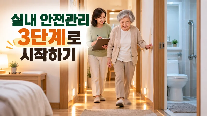 실내 안전관리 3단계로 시작하기