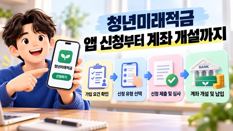 앱 신청부터 계좌 개설까지