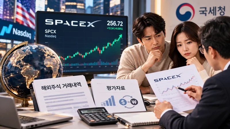 해외주식의 증여재산 평가 방법은 별도로 확인하세요